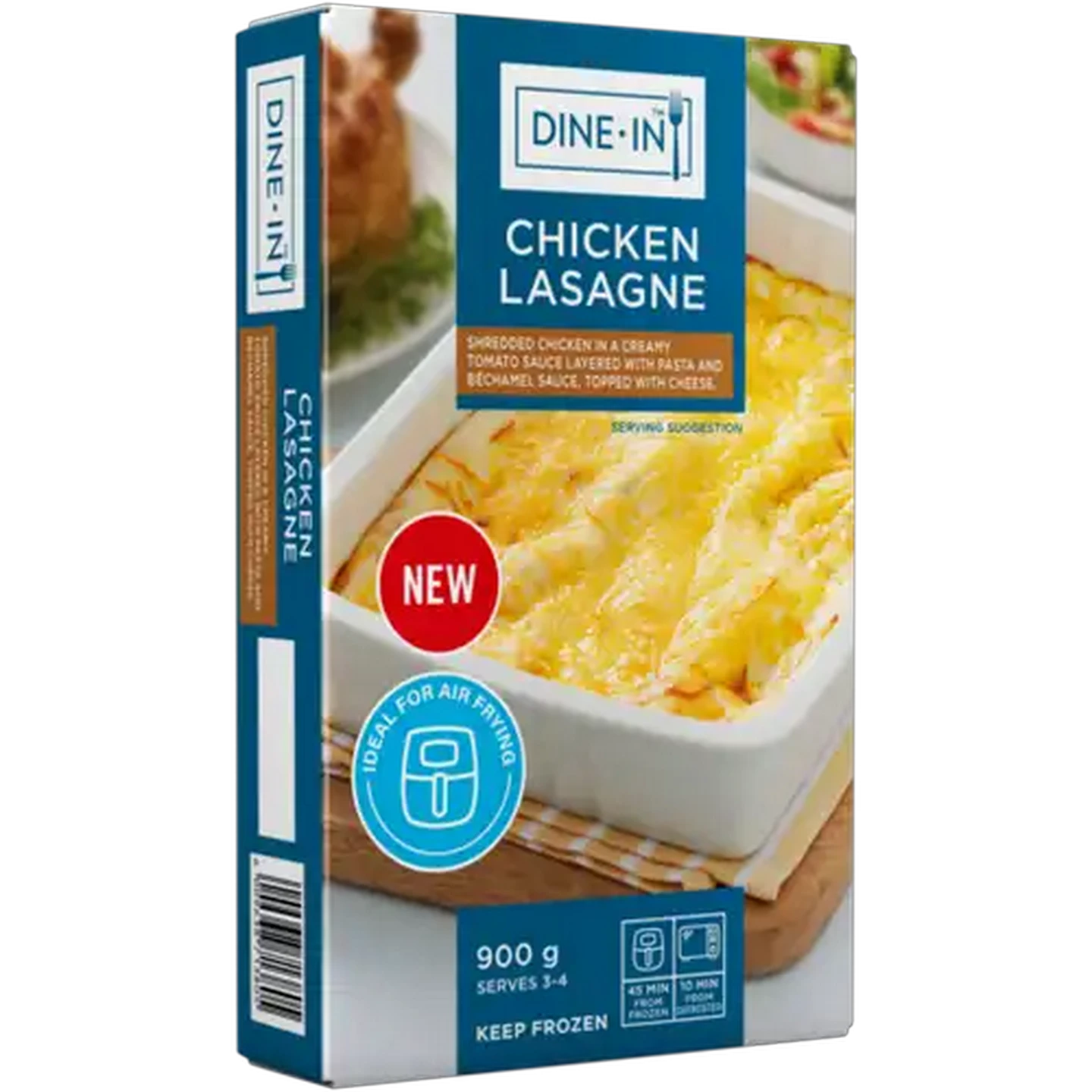 Image of Dine-In Frozen Chicken Lasagne 900g
