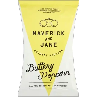 Maverick and Jane Buttery Gourmet Popcorn 50g