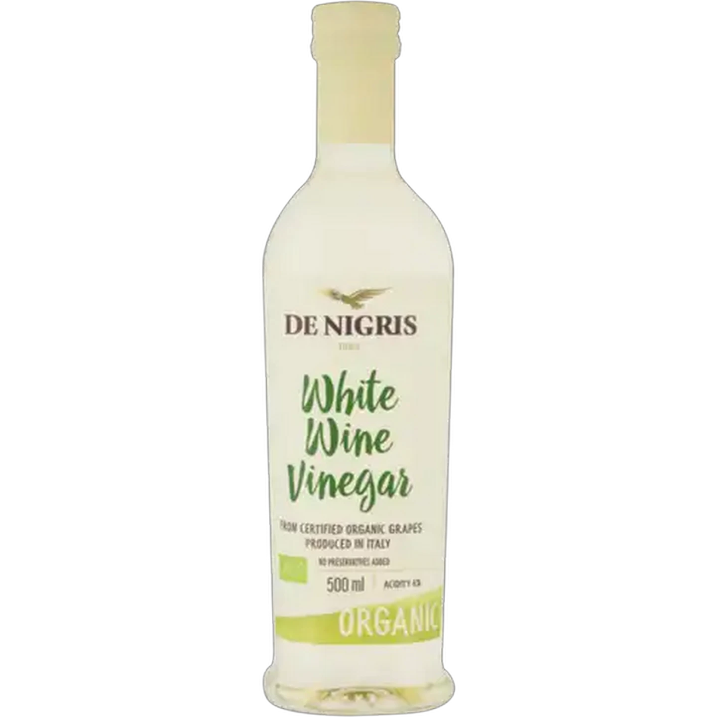 Image of De Nigris White Wine Vinegar 500ml