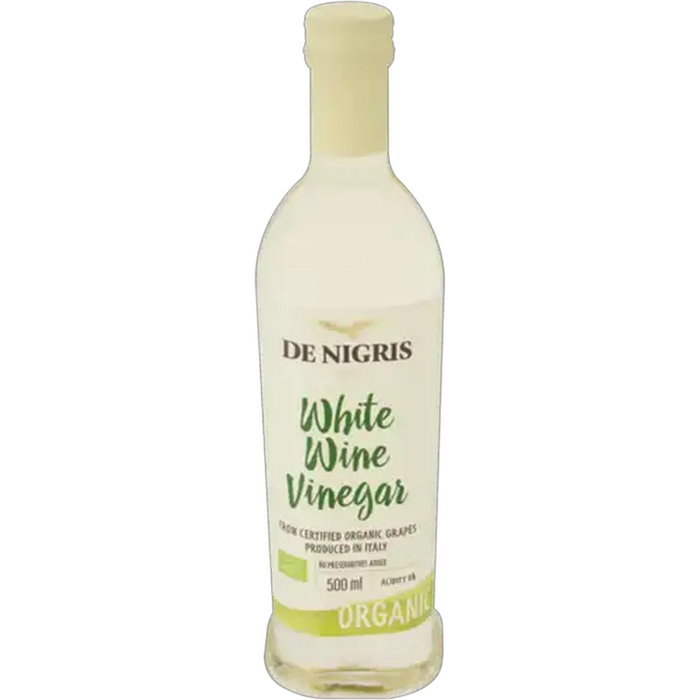 Image of De Nigris White Wine Vinegar 500ml