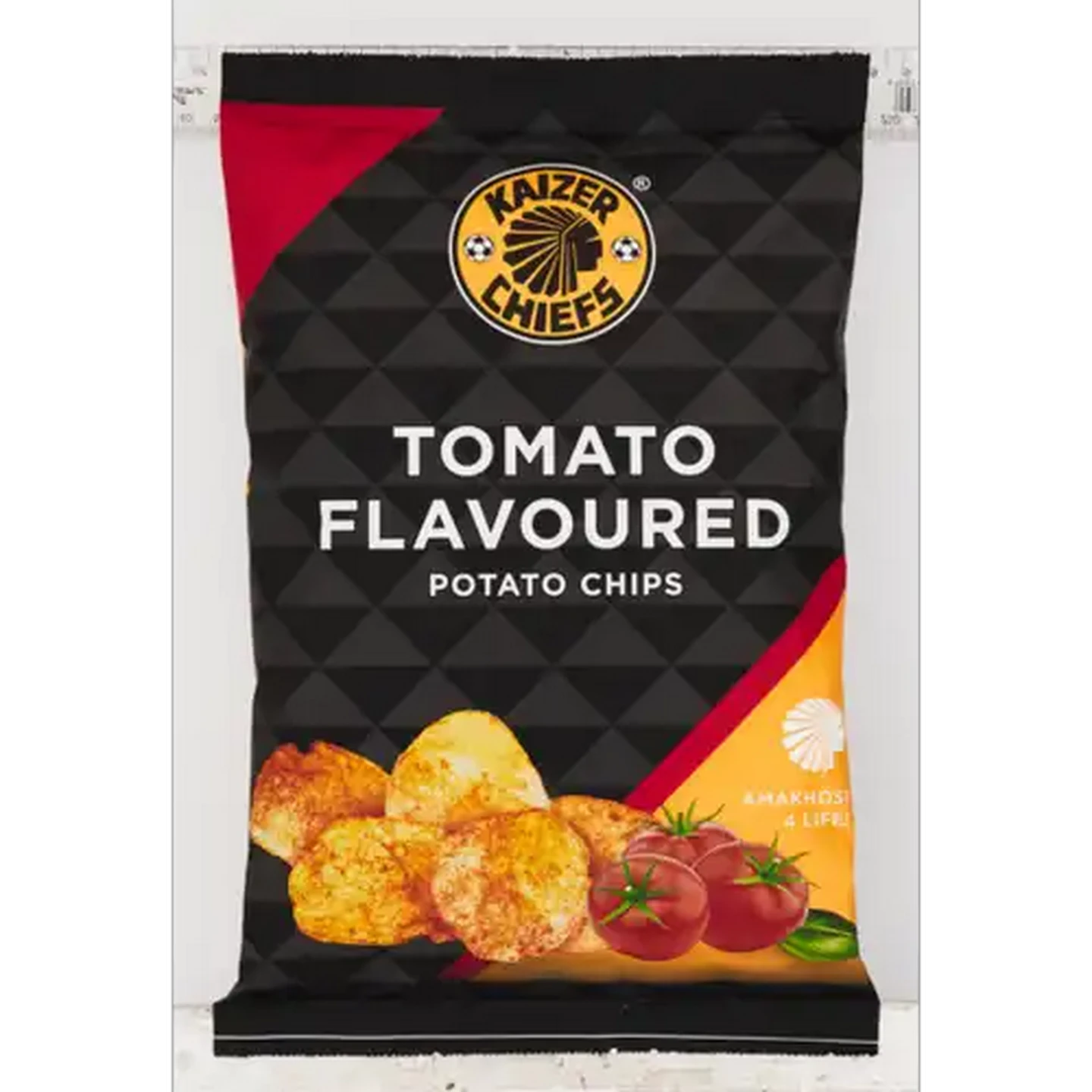 Image of Kaizer Chiefs FC Tomato Flavoured Potato Chips 120g