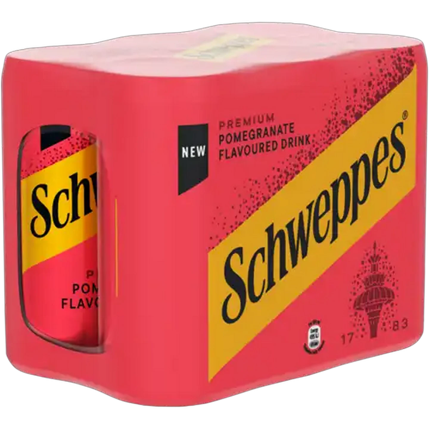 Image of Schweppes Pomegranate Flavoured Premium Drink 6 x 300ml