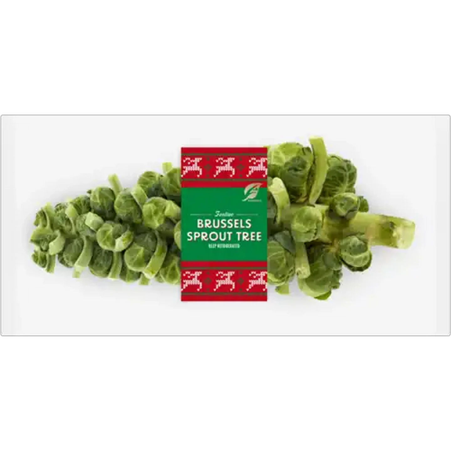 Image of Festive Brussels Sprout Tree 1s