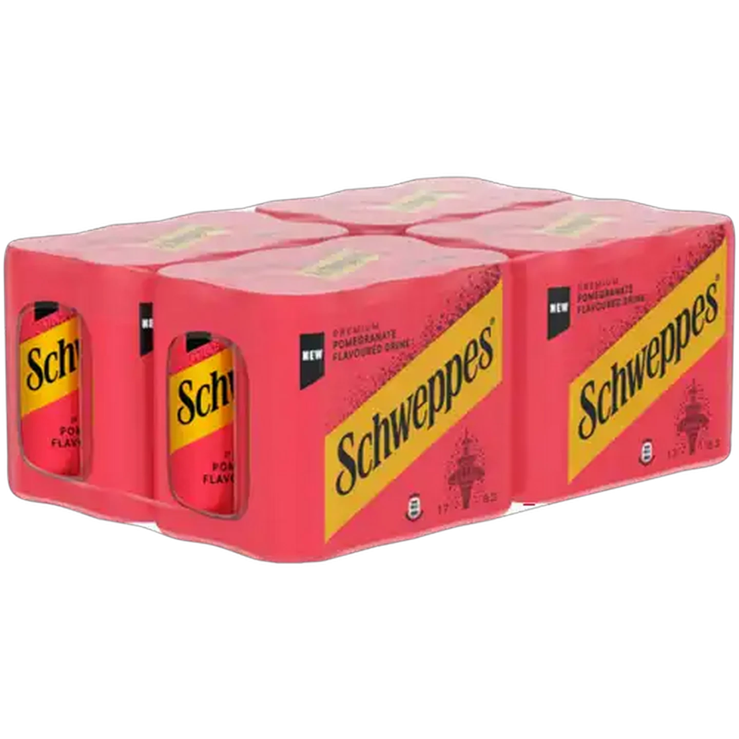Image of Schweppes Pomegranate Flavoured Drink 24 x 300ml