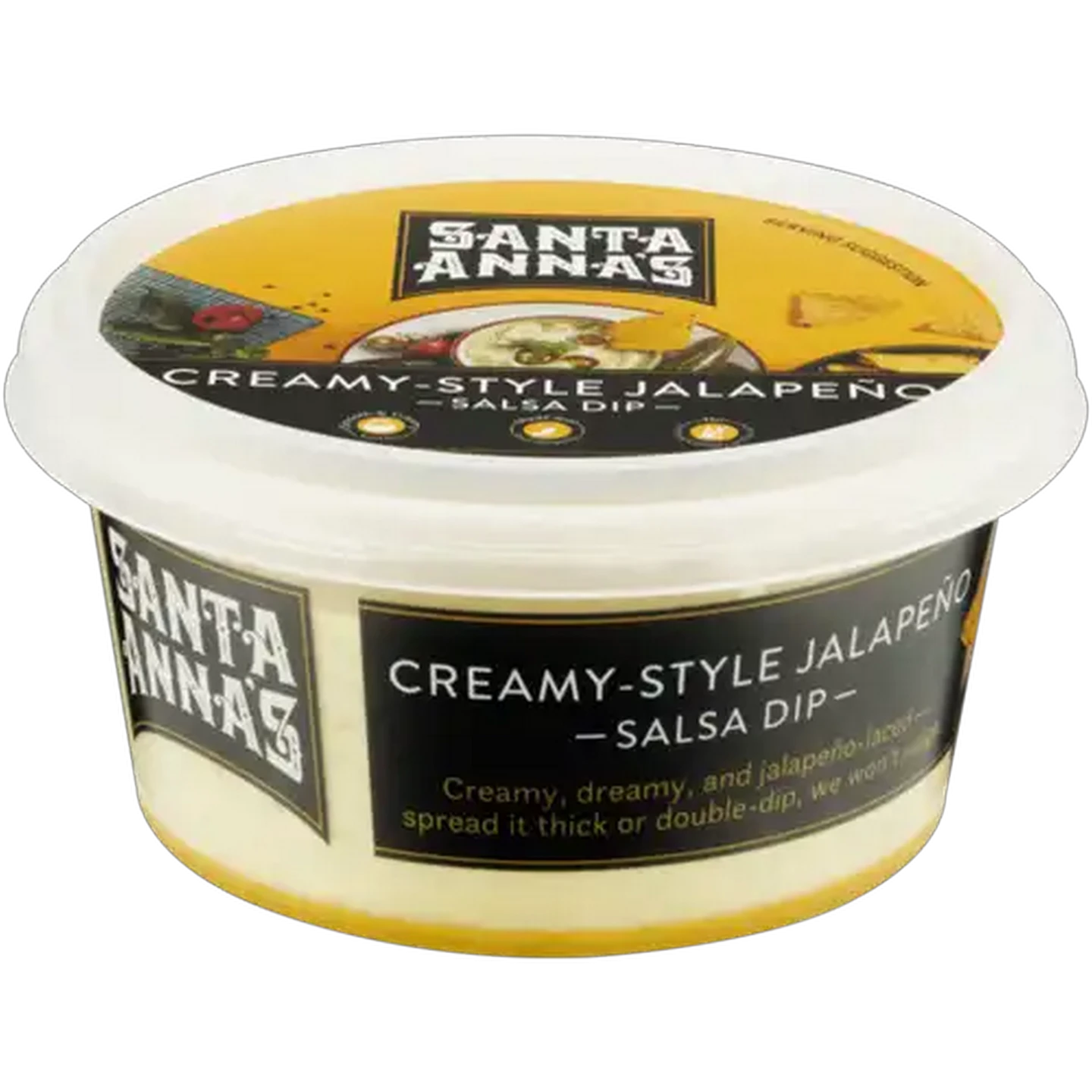 Image of Santa Anna's Creamy-Style Jalapeño Salsa Dip 150g