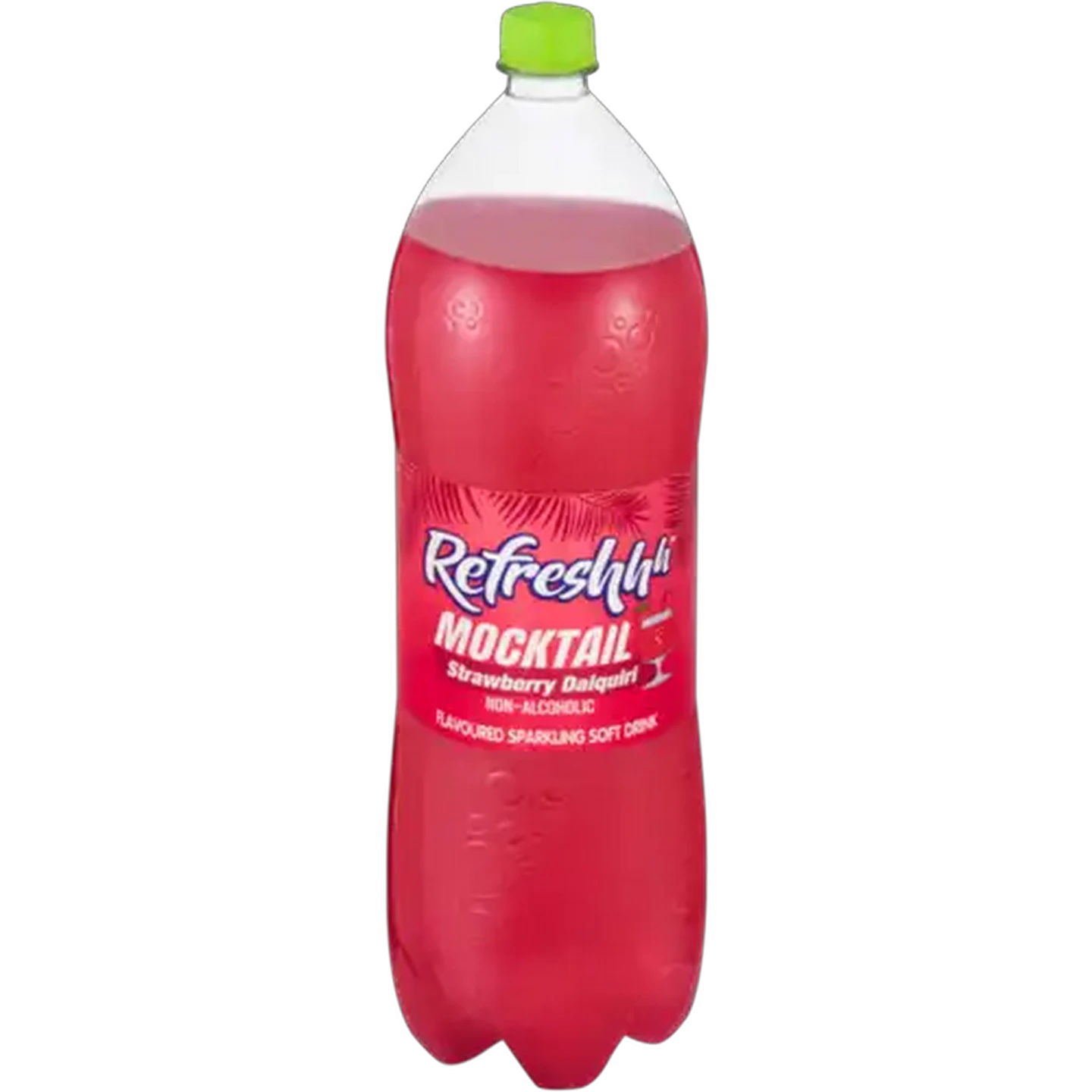 Image of Refreshhh Strawberry Daiquiri Flavoured Mocktail Sparkling Soft Drink 2L