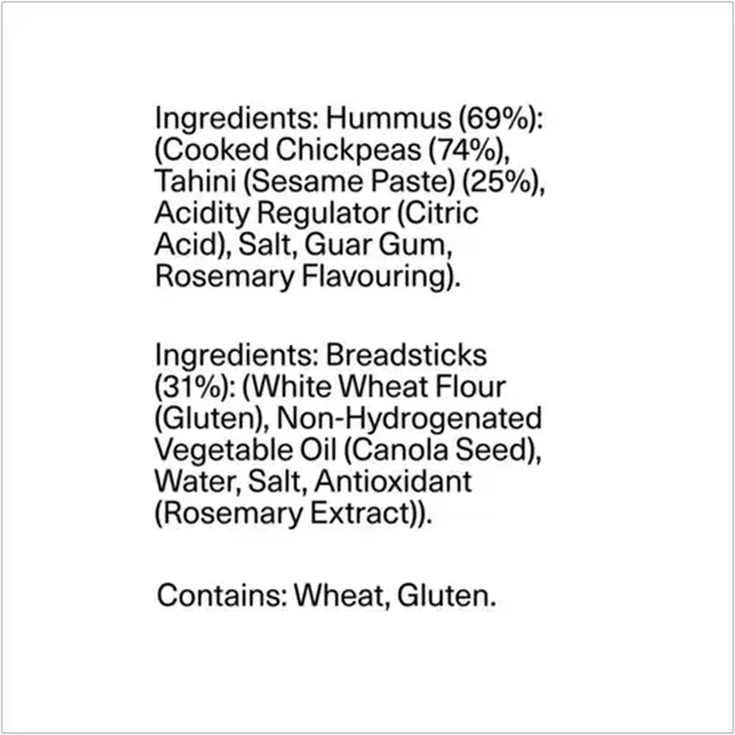 Image of Mezete To Go Classic Hummus with Breadsticks 81g