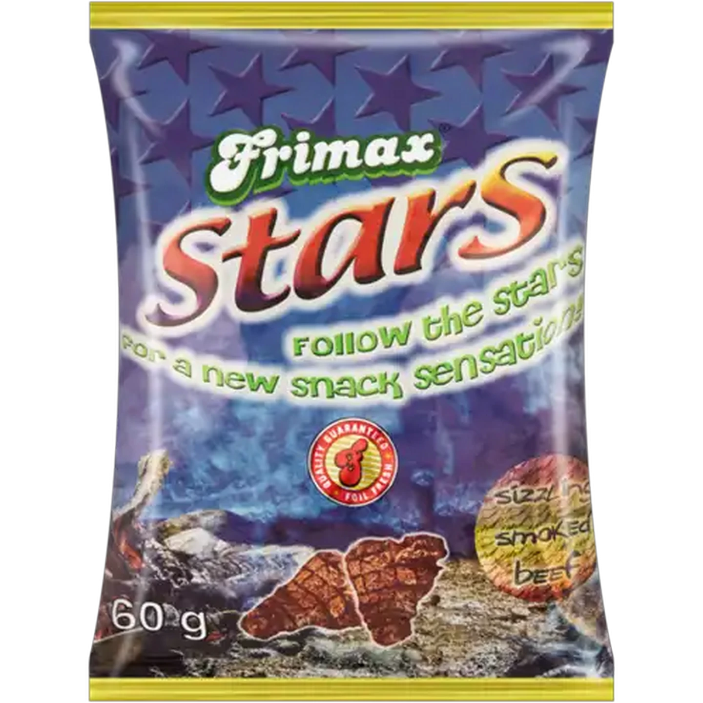 Image of Frimax Stars Sizzling Smoked Beef Snack 60g