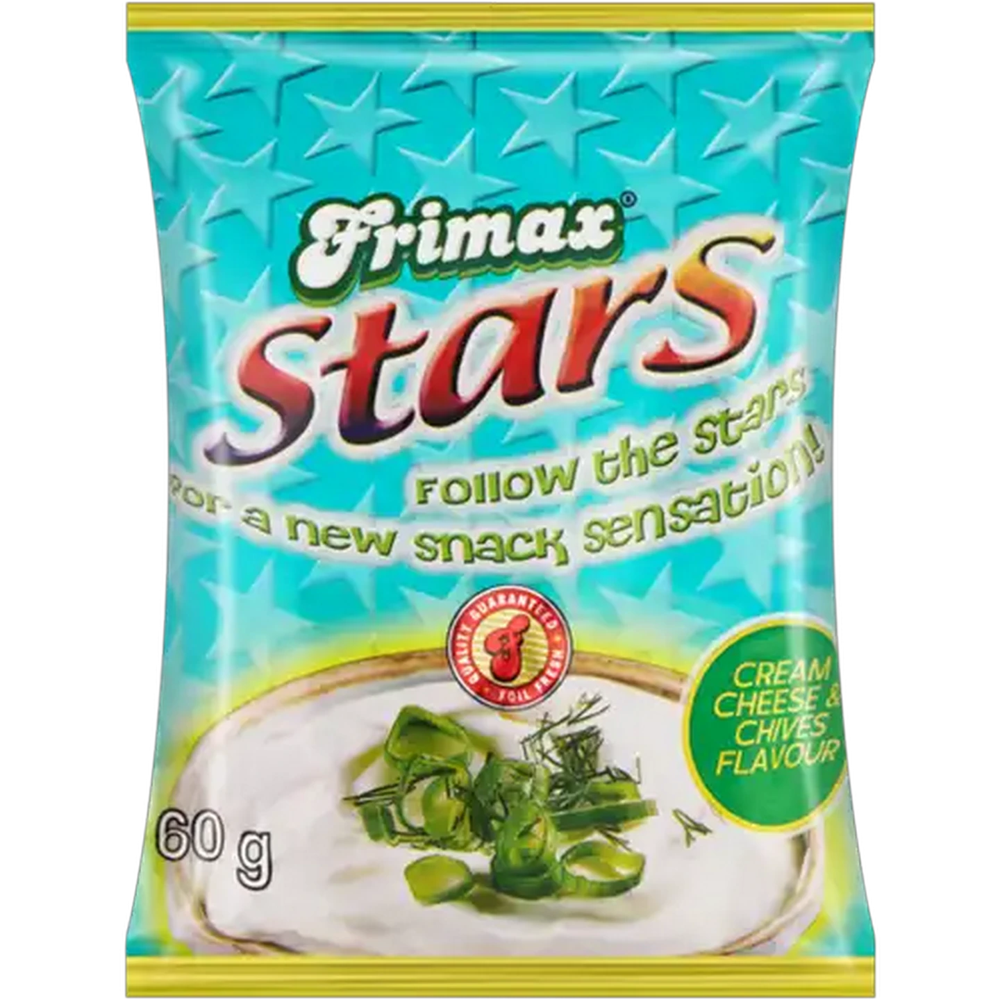 Image of Frimax Stars Cream Cheese & Chives Flavour Snack 60g