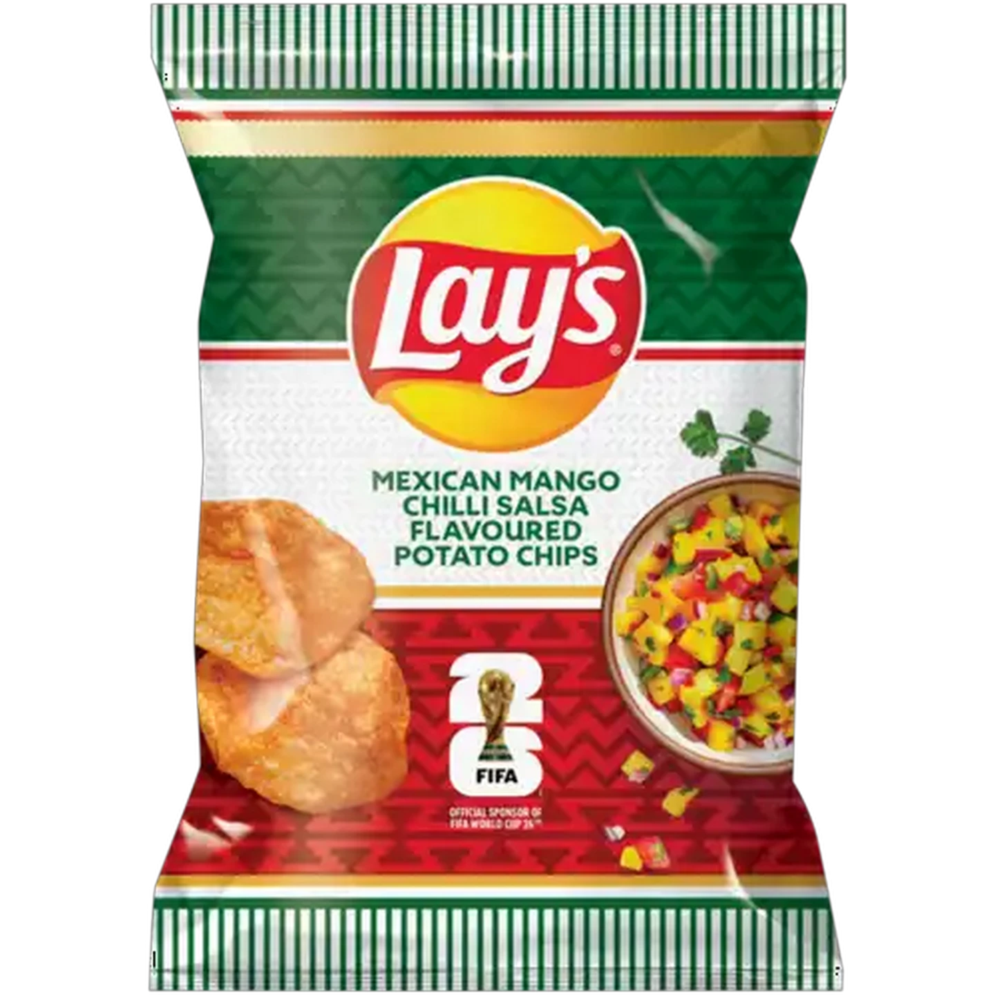 Image of Lay's Mexican Mango Chilli Salsa Flavoured Potato Chips 36g