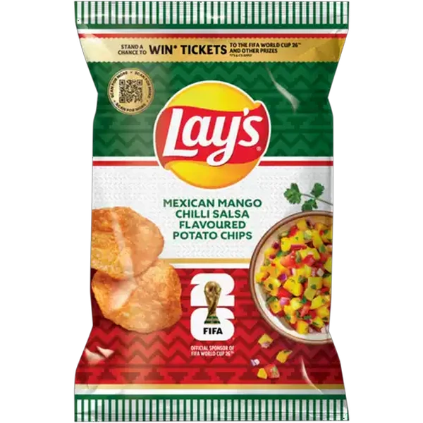 Lay's Mexican Mango Chilli Salsa Flavoured Potato Chips 120g