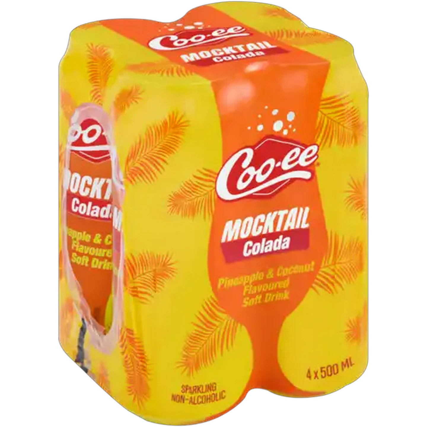 Image of Coo-ee Mocktail Colada Soft Drink 4 x 500ml
