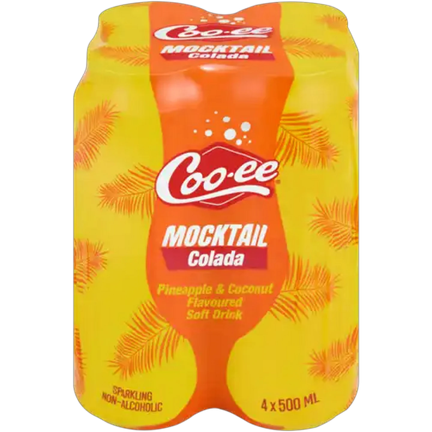 Image of Coo-ee Mocktail Colada Soft Drink 4 x 500ml