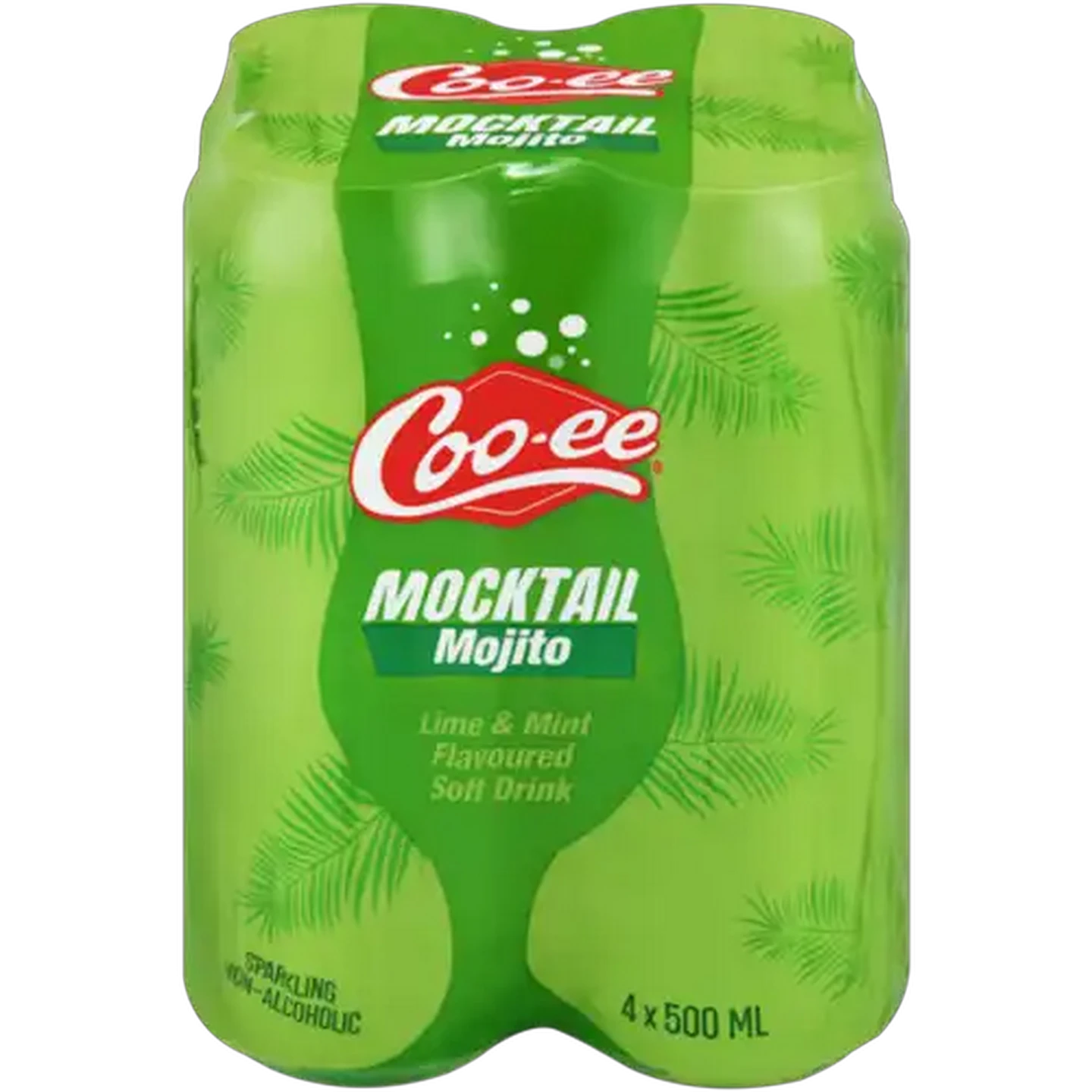 Image of Coo-ee Mojito Mocktail Soft Drink 4 x 500ml