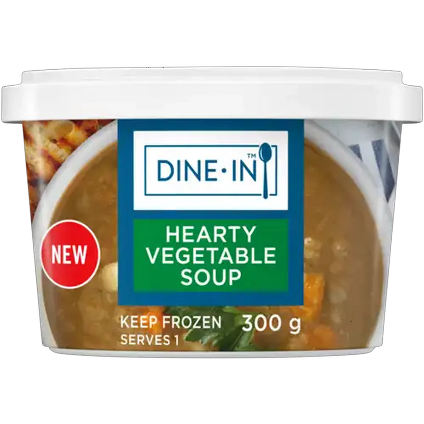 Image of Dine-In Frozen Hearty Vegetable Soup 300g