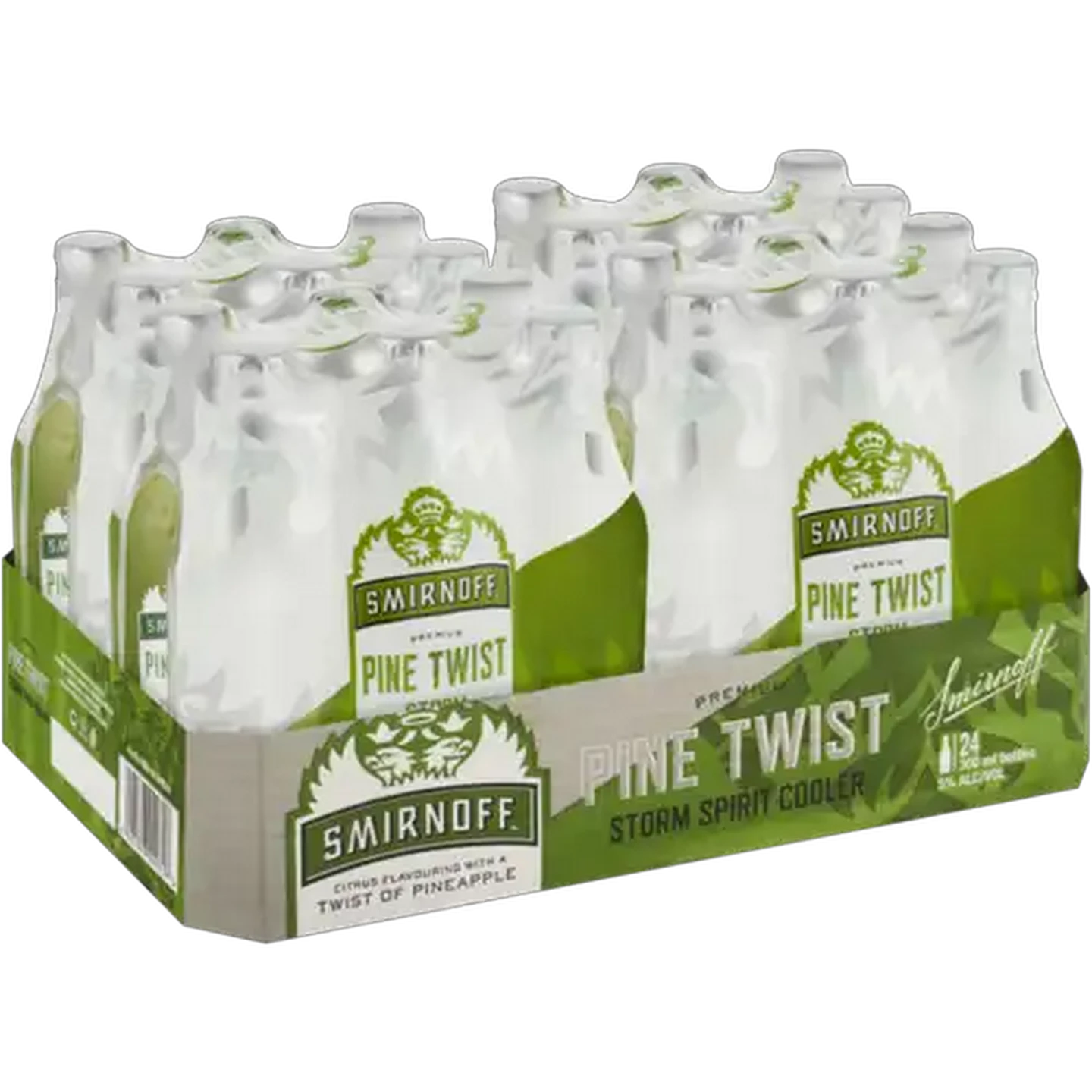 Image of Smirnoff Ice Pine Twist Spirit Cooler 24 x 300ml