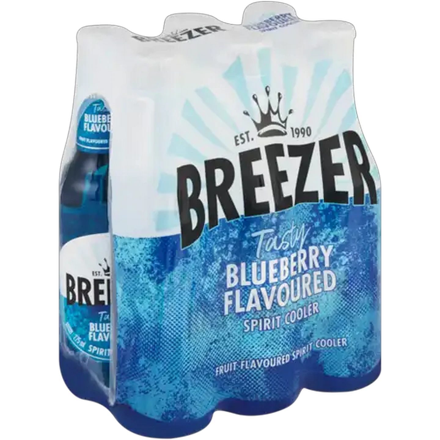 Image of Breezer Blueberry Spirit Cooler Bottles 6 x 275ml