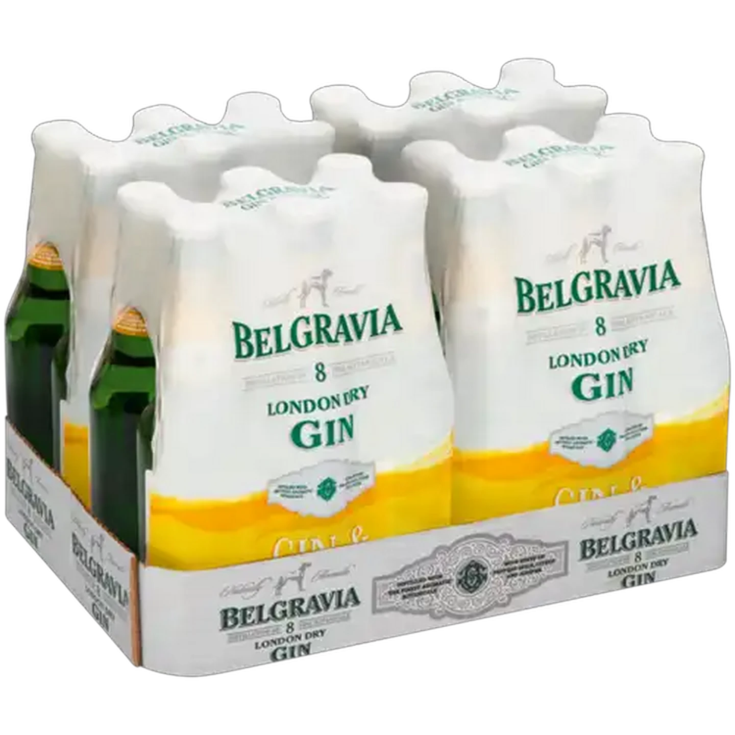 Image of Belgravia Gin & Tonic Bottles 24 x 275ml