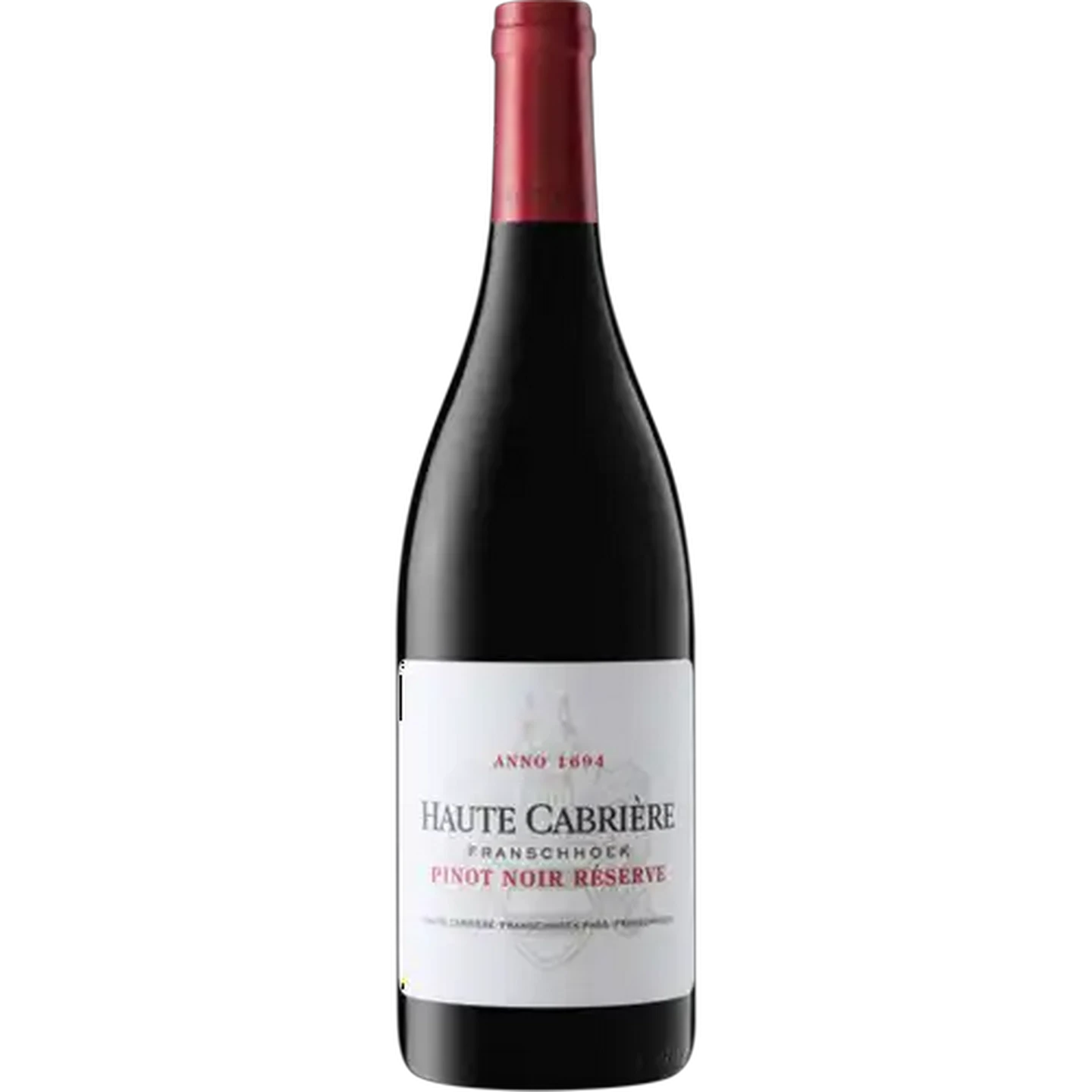 Image of Haute Cabrière Réserve Pinot Noir Red Wine Bottle 750ml