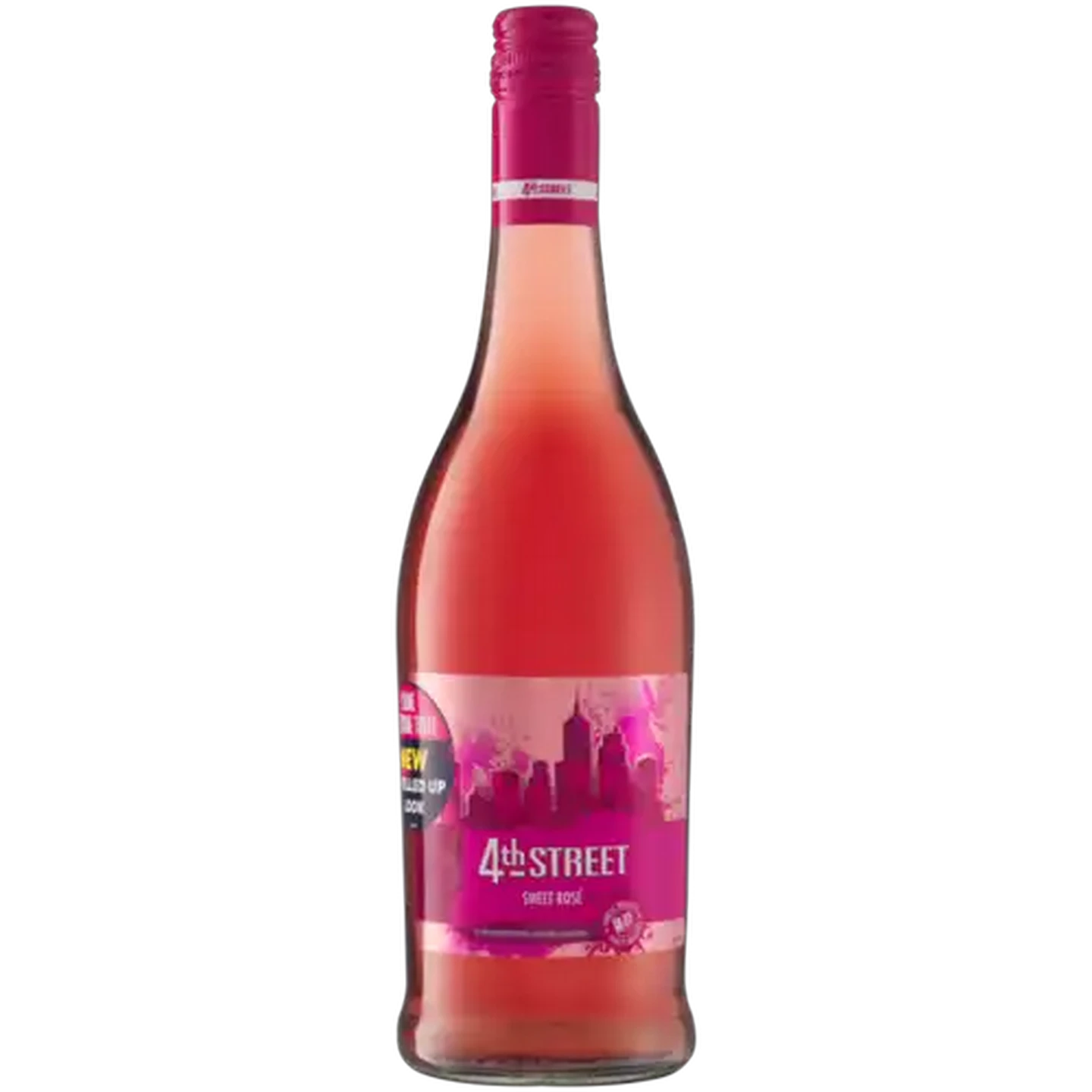 Image of 4th STREET Natural Sweet Rosé Wine Bottle 750ml