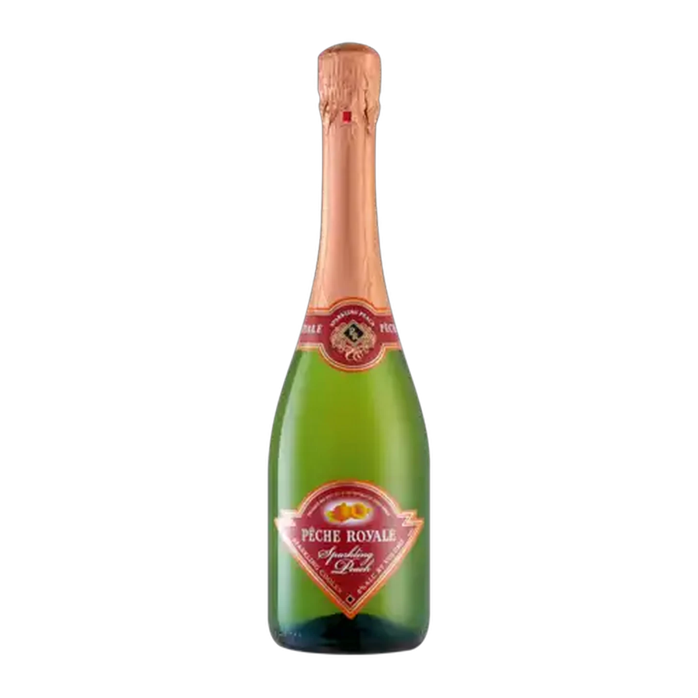 Image of Pêche Royale Peach Flavoured Sparkling Fruit Cooler Bottle 750ml