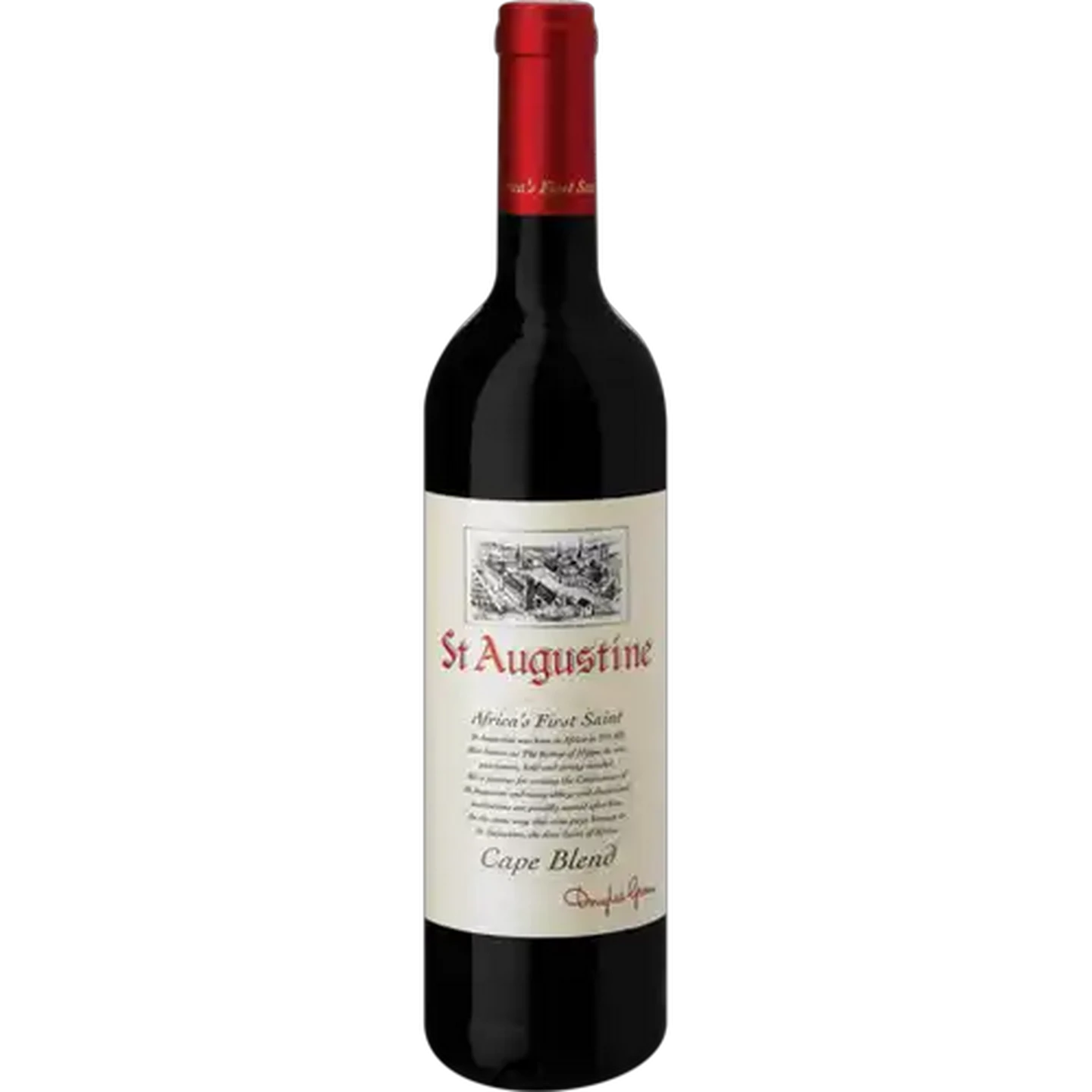 Image of Douglas Green St. Augustine Dry Red Cape Blend Red Wine Bottle 750ml