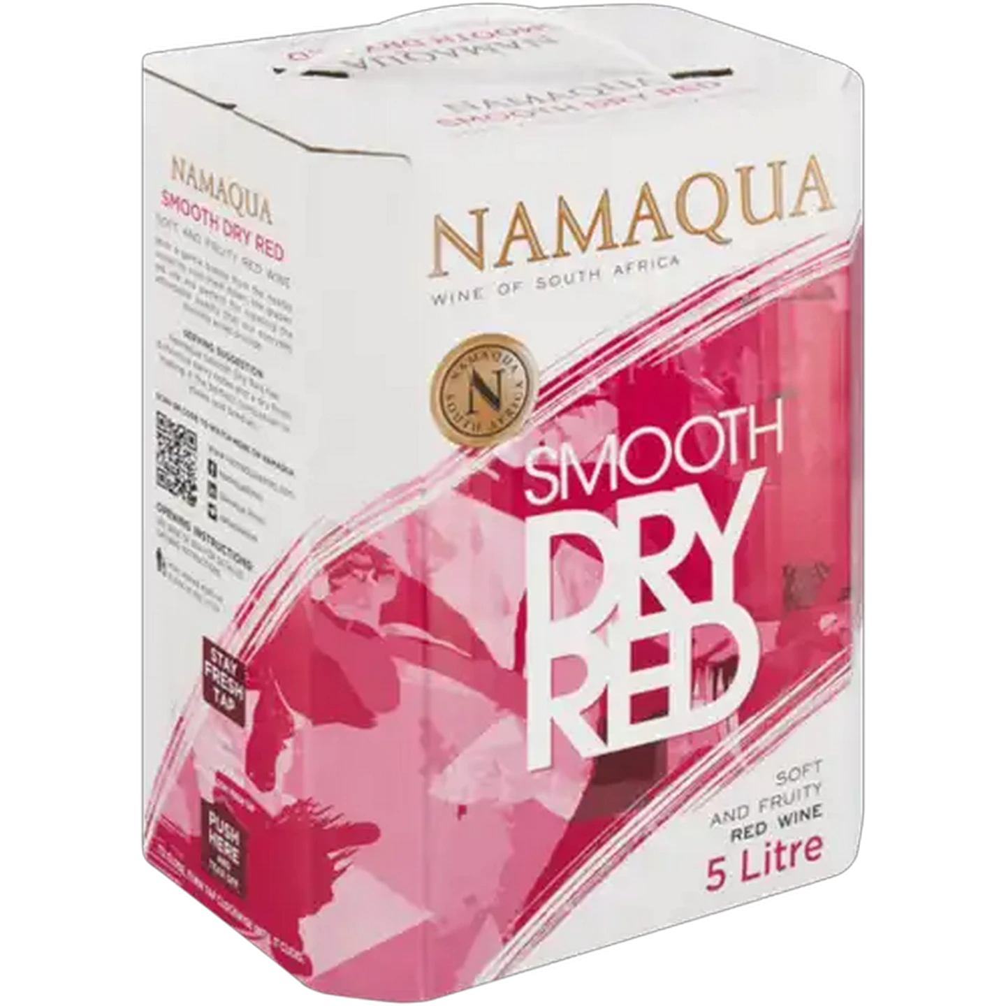 Image of Namaqua Smooth Dry Red Wine Box 5L