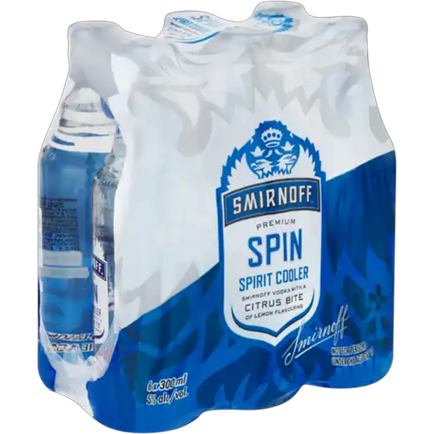 Image of Smirnoff Spin Premium Spirit Cooler 6 x 300ml