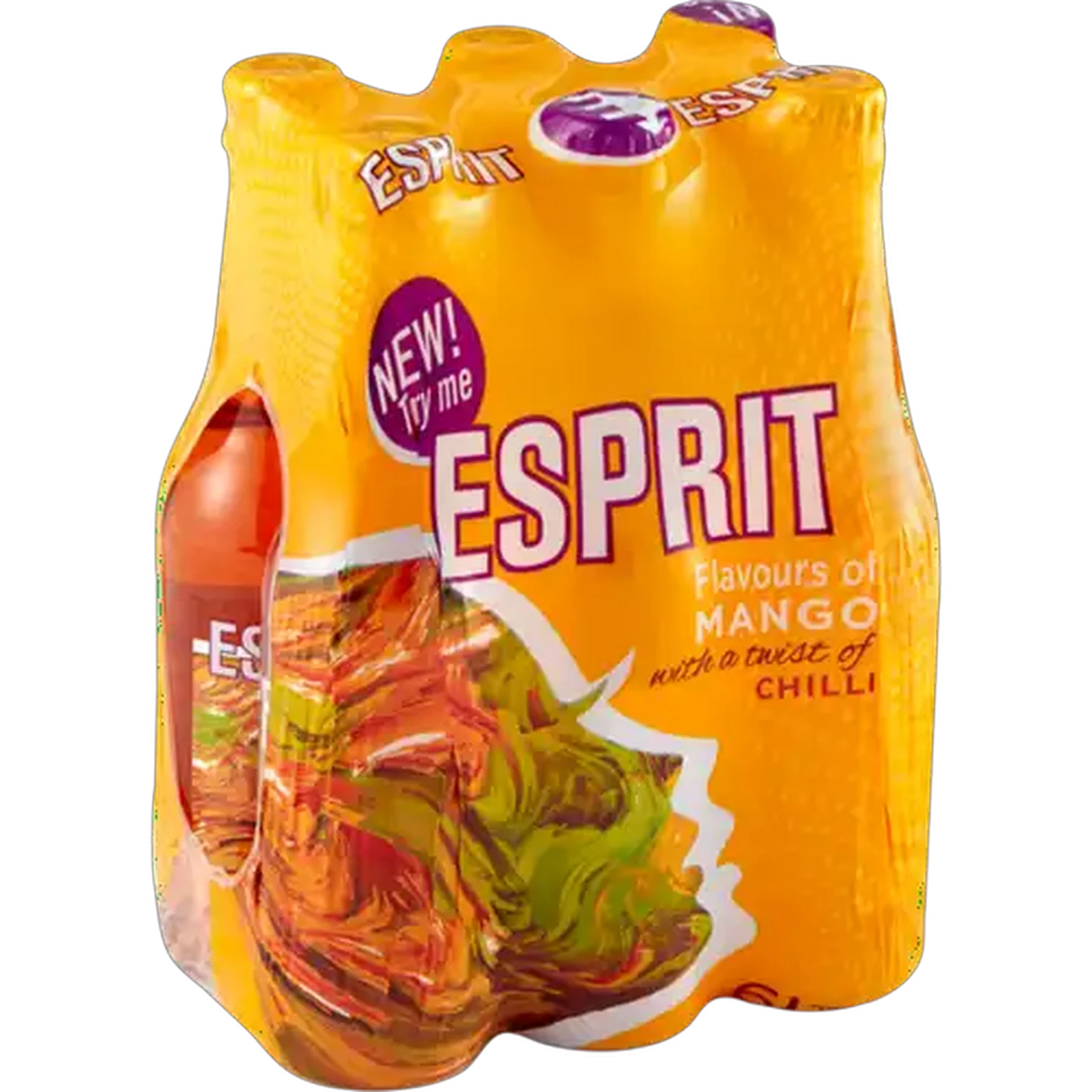 Image of Esprit Mango With A Twist Of Chilli Flavoured Fruit Cooler Bottles 6 x 275ml