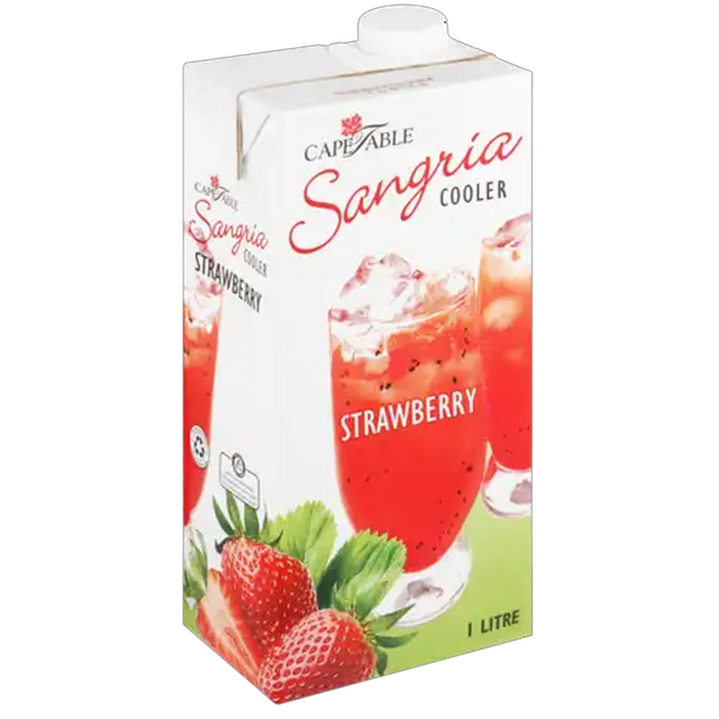 Image of Cape Table Strawberry Sangria Wine Cooler Box 1L