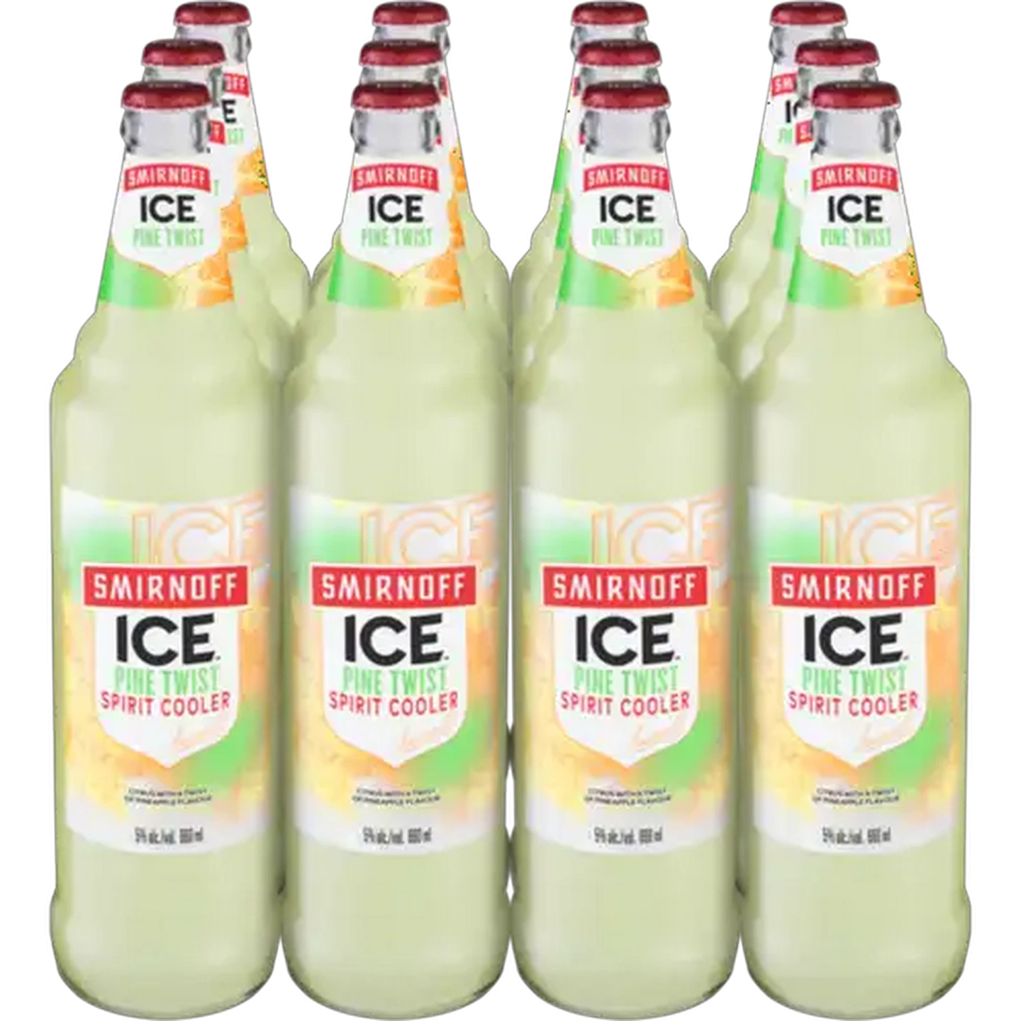 Image of Smirnoff Ice Pine Twist Spirit Cooler 12 x 660ml