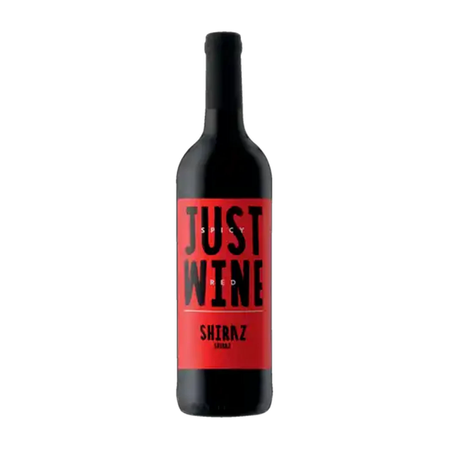 Image of Just Wine Spicy Shiraz Red Wine Bottle 750ml