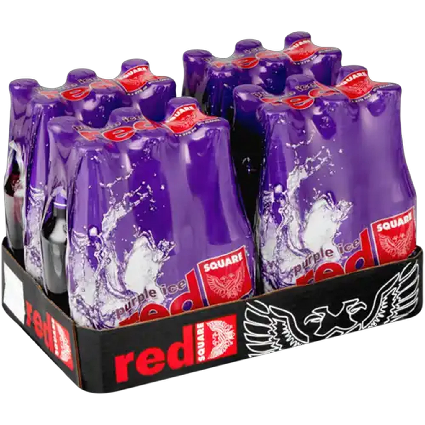 Image of Red Square Spirit Cooler Purple Ice Bottles 24 x 275ml