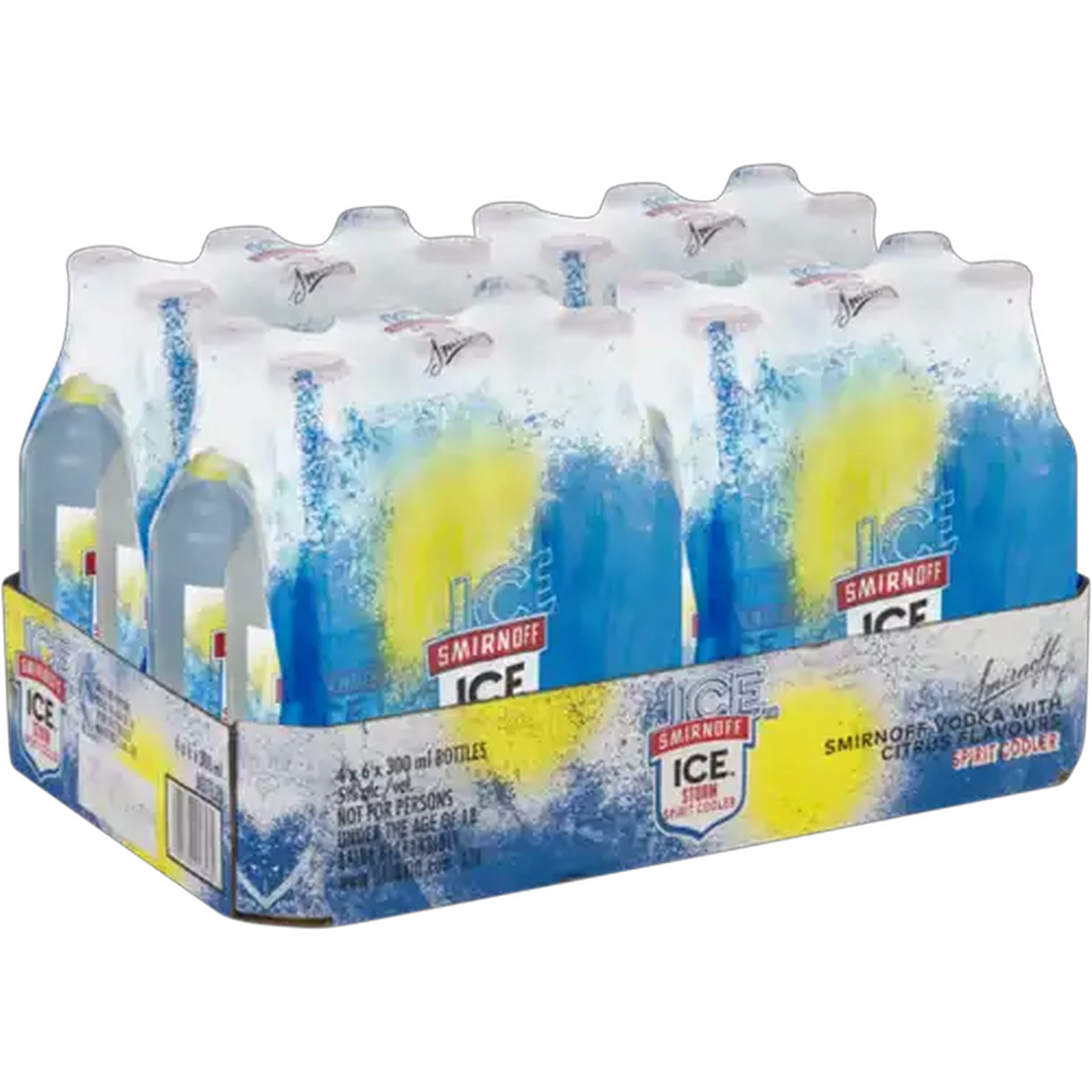 Image of Smirnoff Ice Storm Spirit Cooler 24 x 300ml