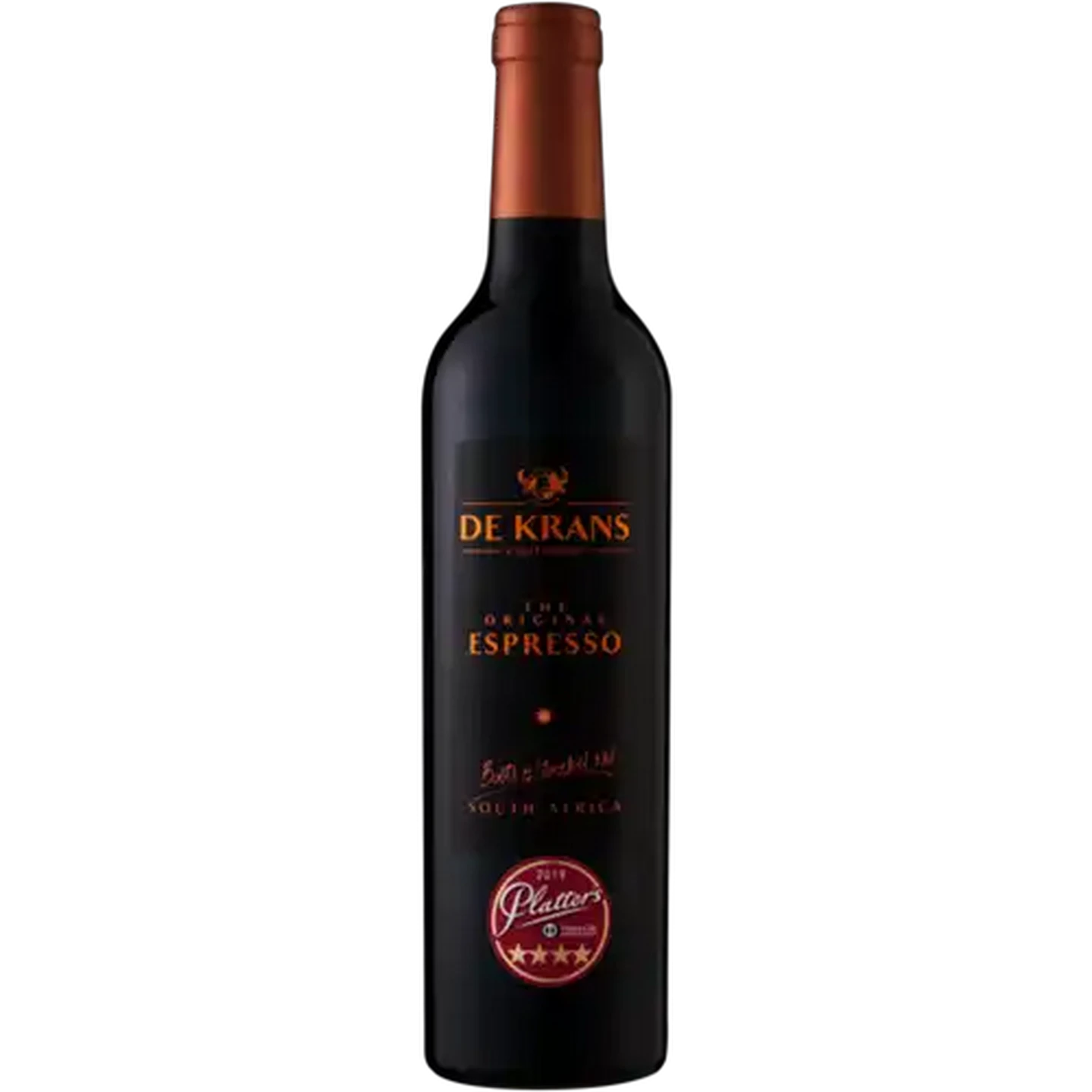 Image of De Krans The Original Espresso Red Wine Bottle 375ml