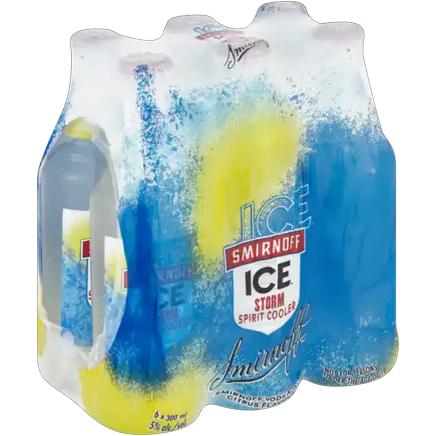 Image of Smirnoff Ice Storm Spirit Cooler 6 x 300ml