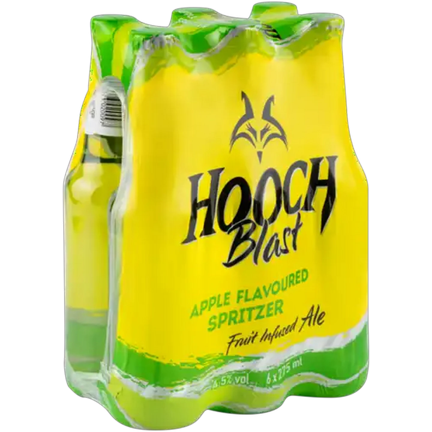 Image of Hooch Apple Spirit Cooler Bottles 6 x 275ml