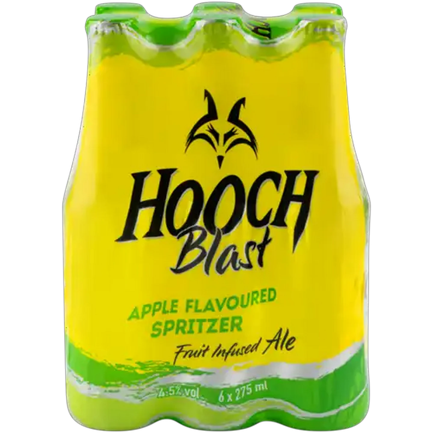 Image of Hooch Apple Spirit Cooler Bottles 6 x 275ml