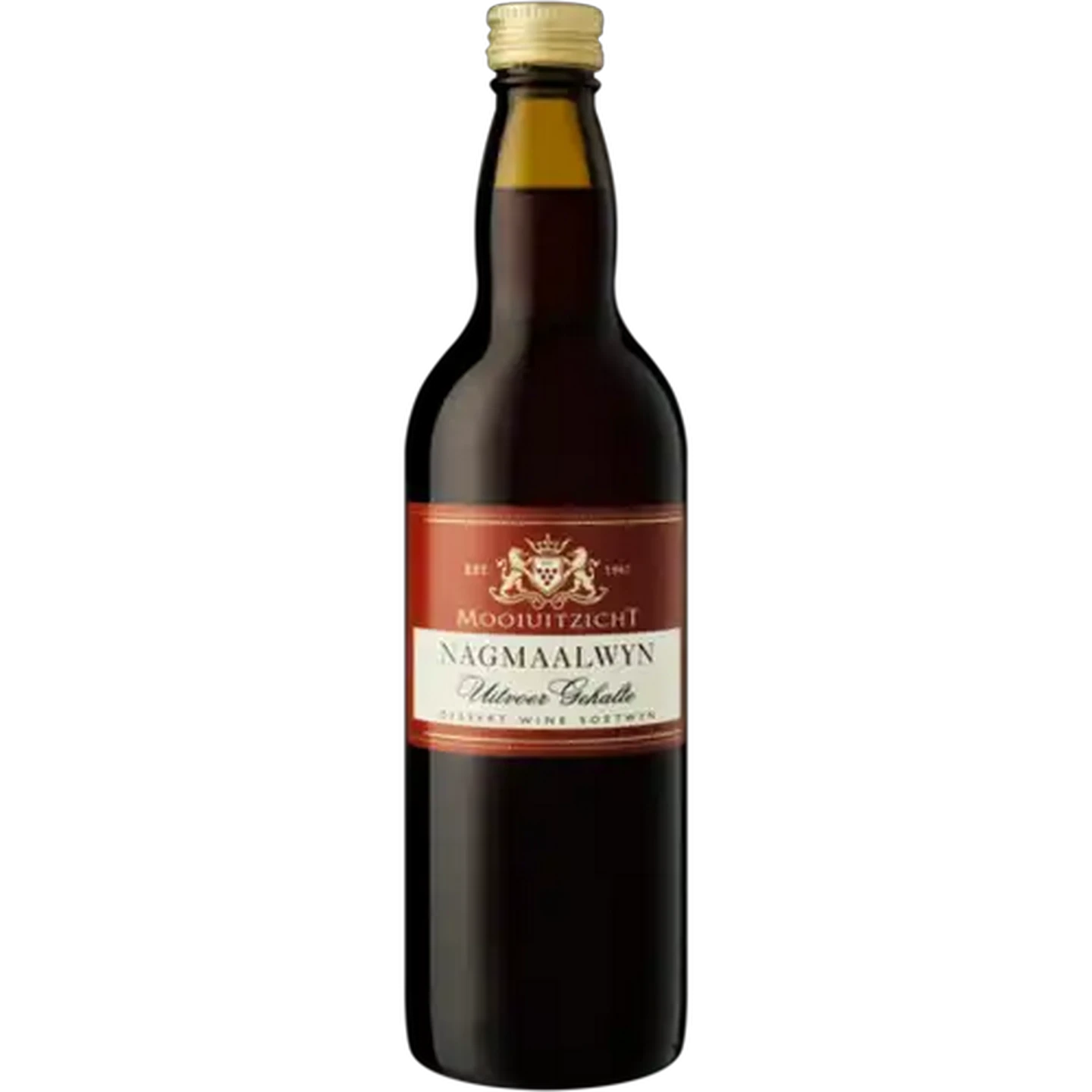 Image of Mooiuitzicht Nagmaalwyn Uitvoer Gehalte Fortified Wine Bottle 750ml