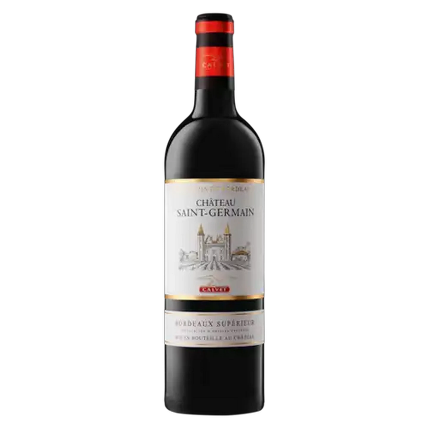 Image of Bordeaux Superieur Château Saint-Germain Red Wine Bottle 750ml