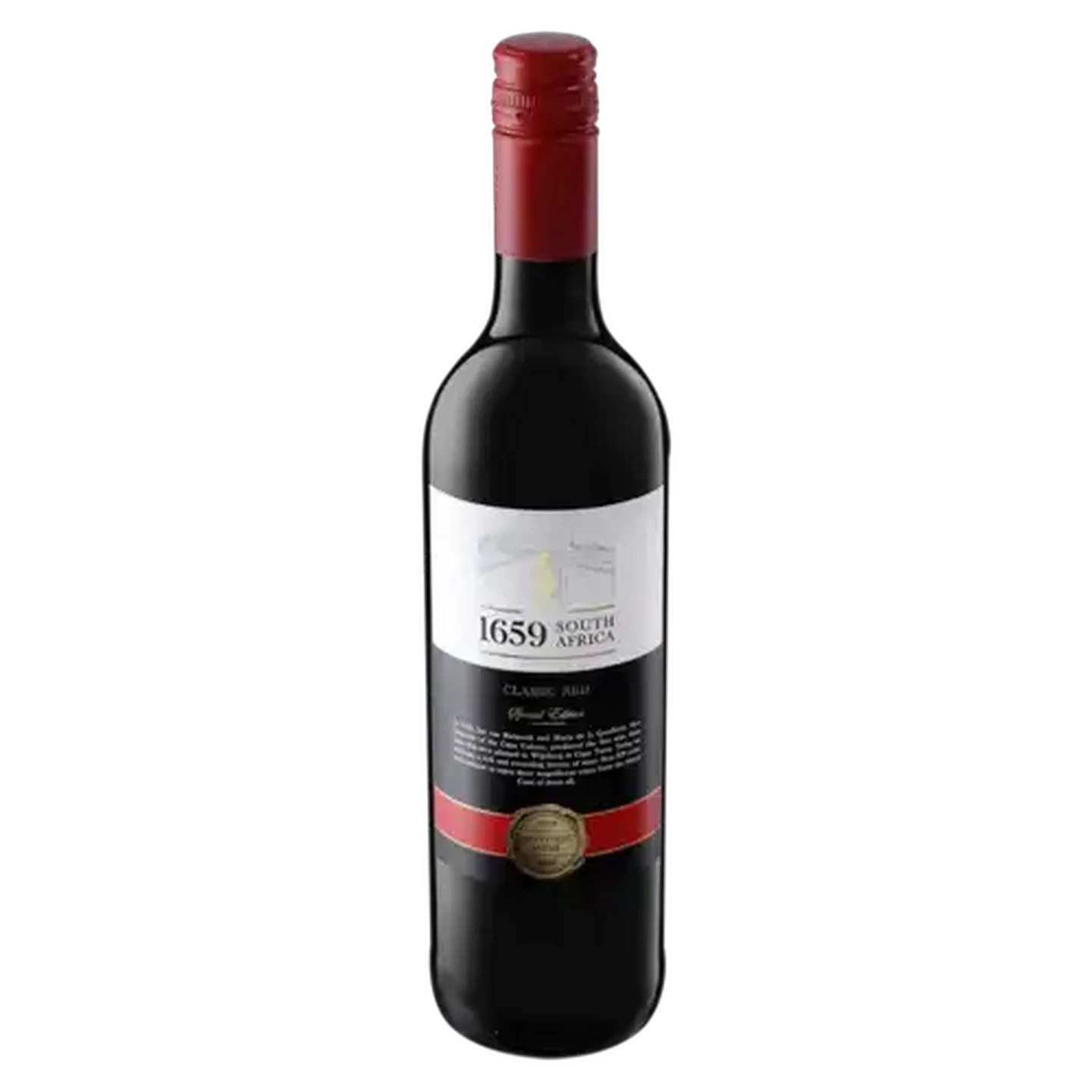Image of 1659 Red Special Edition Red Wine Bottle 750ml