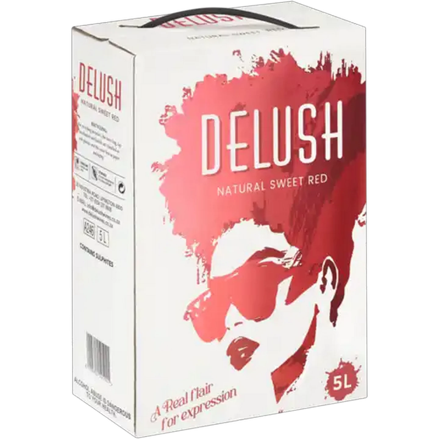 Image of Delush Natural Sweet Red Wine Box 5L