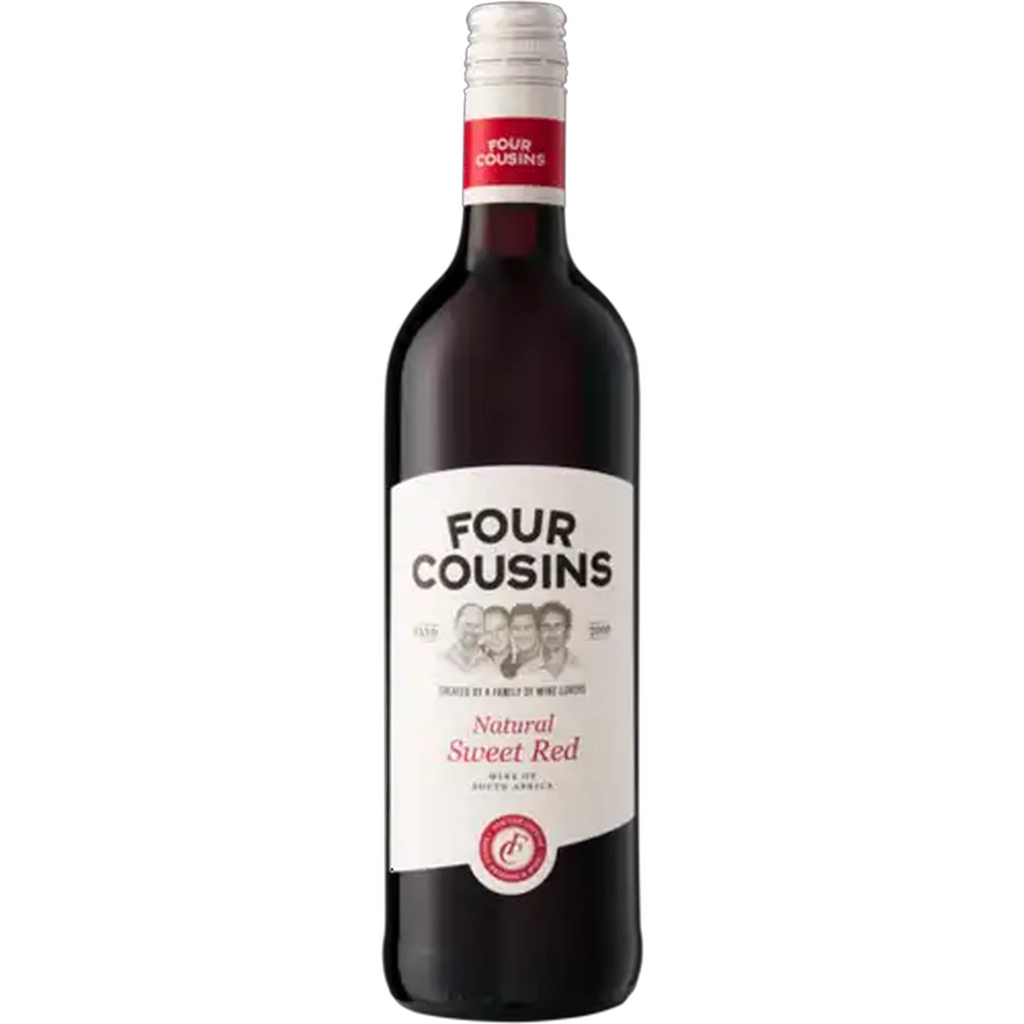 Image of Four Cousins Natural Sweet Red Wine Bottle 750ml