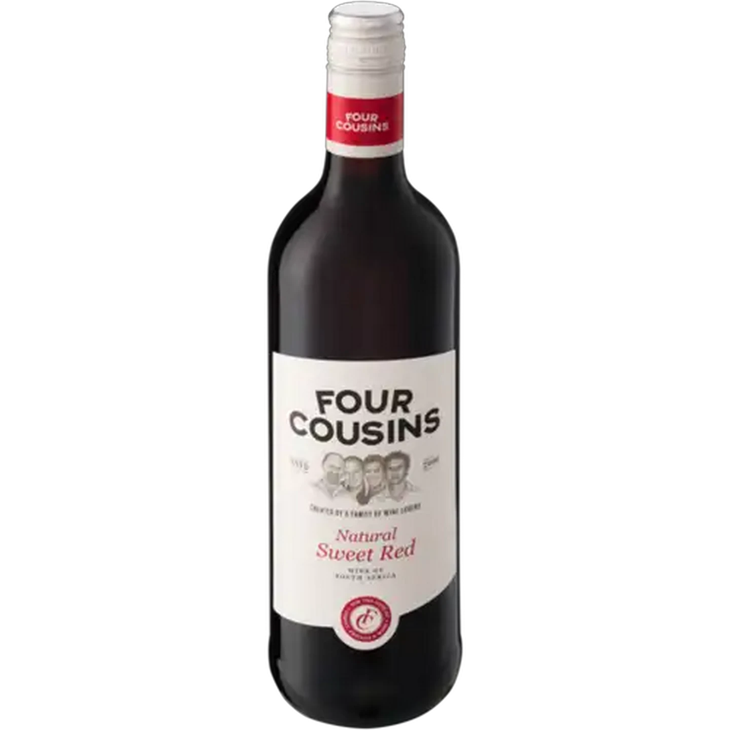 Image of Four Cousins Natural Sweet Red Wine Bottle 750ml