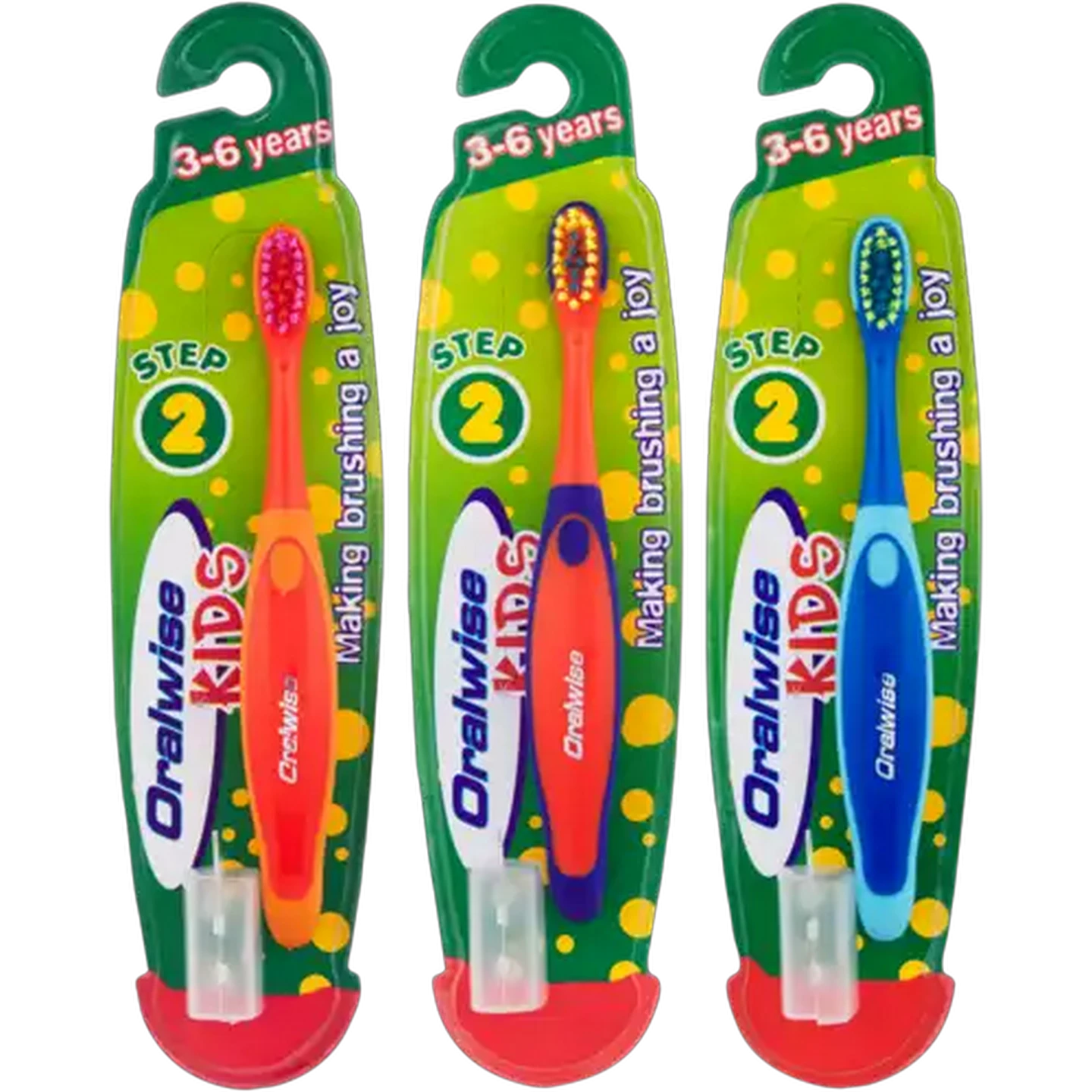 Image of Oralwise Step 2 Kids Toothbrush (Colour May Vary)