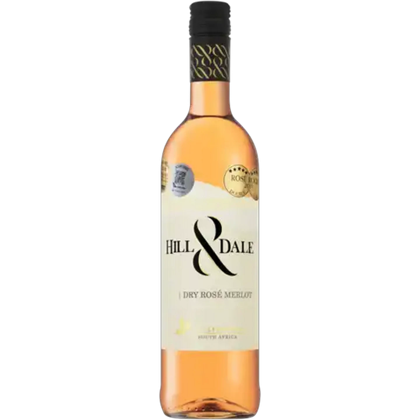 Image of Hill & Dale Dry Rosé Merlot Red Wine Bottle 750ml