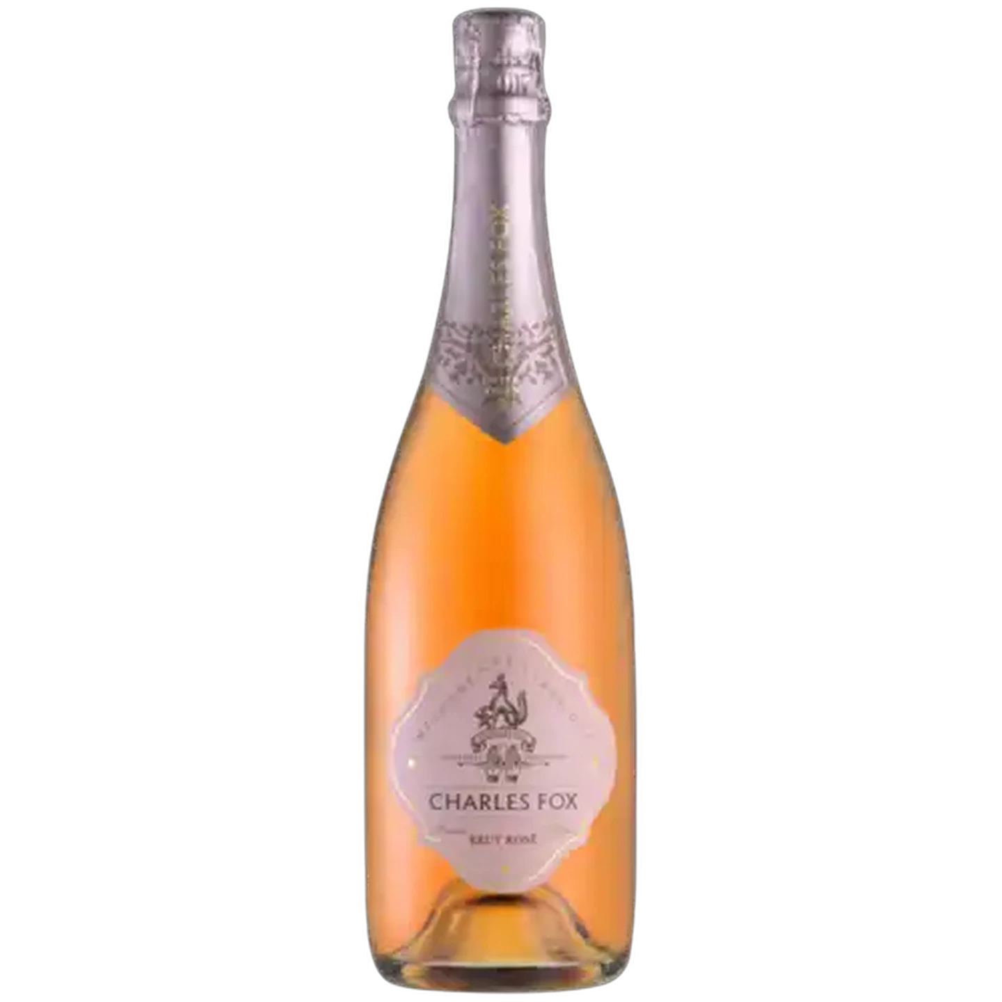 Image of Charles Fox Vintage Brut Rosé Cap Classique Bottle 750ml