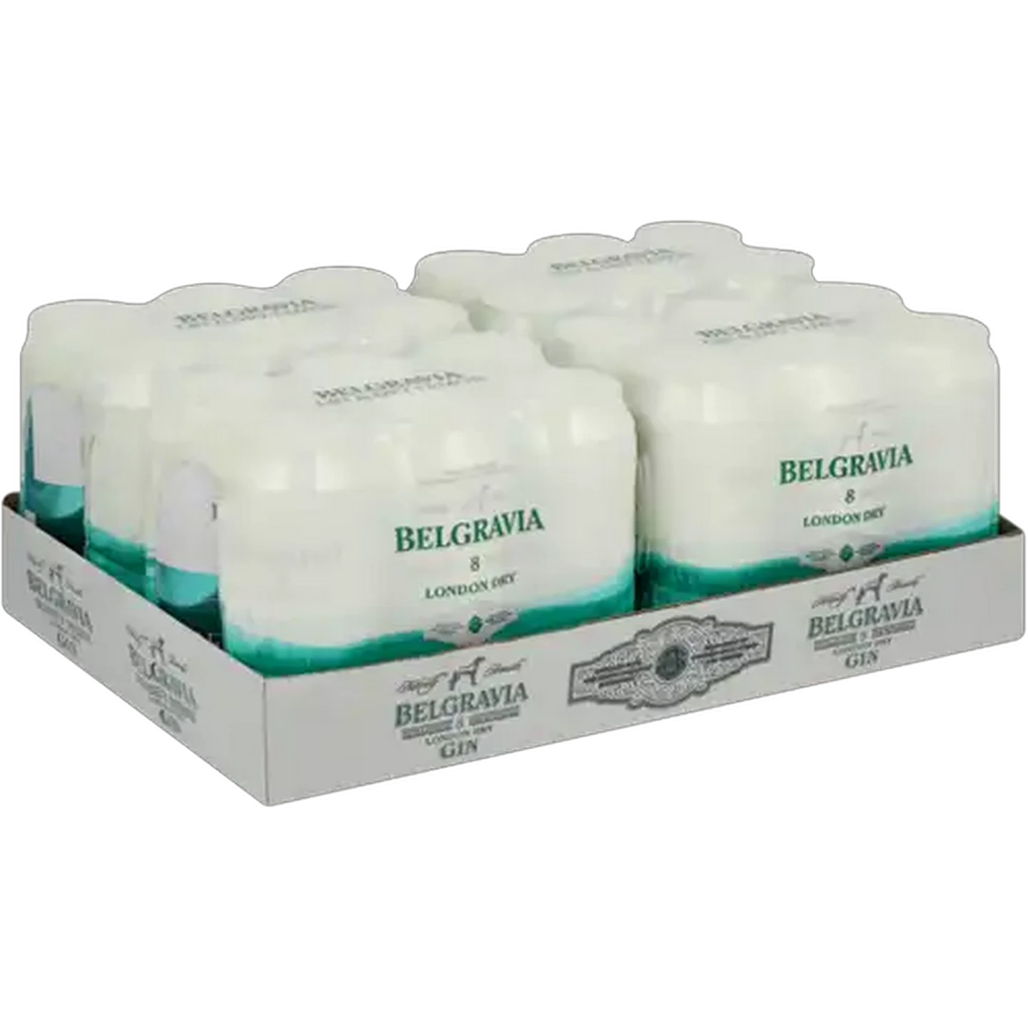 Image of Belgravia Gin & Dry Lemon Cans 24 x 440ml