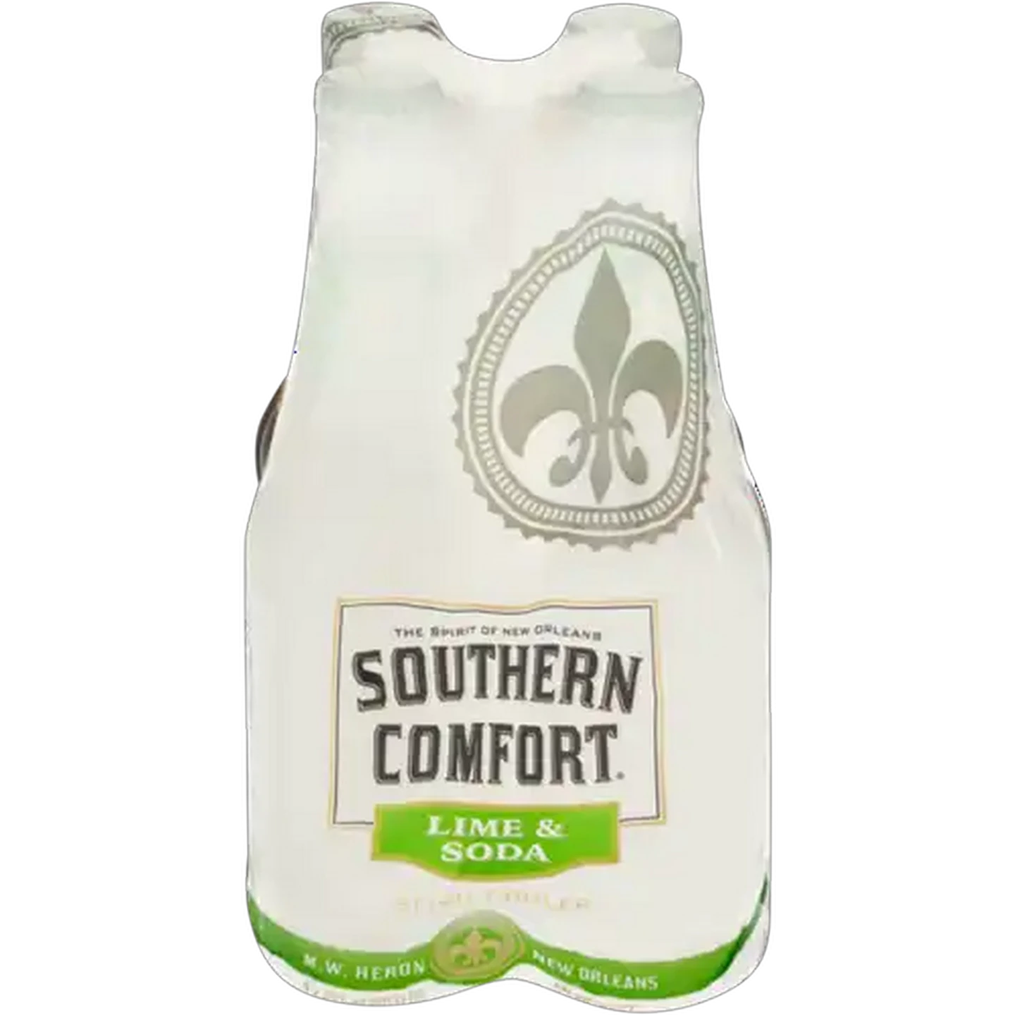 Image of Southern Comfort Lime & Soda Spirit Cooler Bottles 4 x 275ml