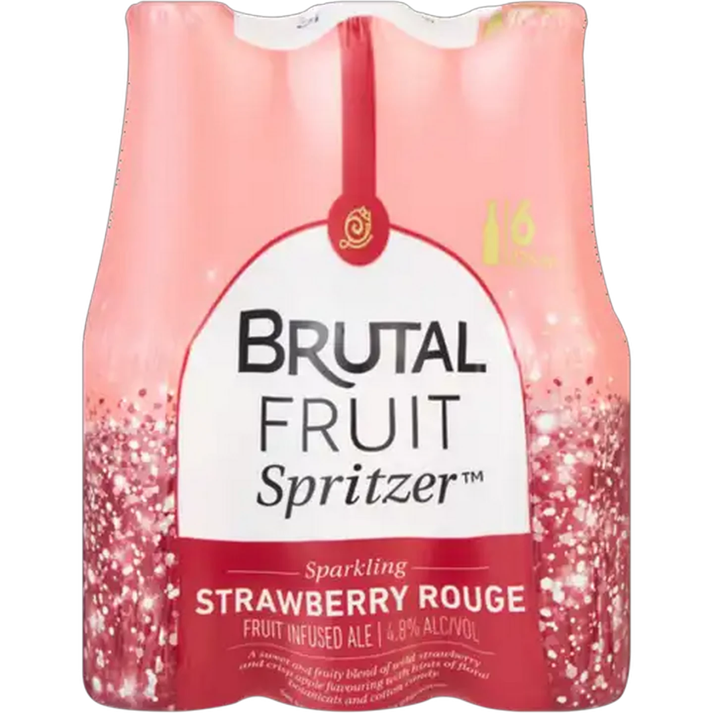Shoprite ZA | Brutal Fruit Strawberry Rouge Spritzer 6 x 275ml